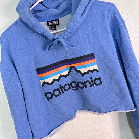 Large Patagonia cropped hoodie - Picture 2 of 5